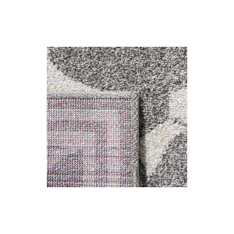 Amherst AMT415 Power Loomed Indoor Accent Rug - Dark Grey/Beige - 3'x5' - Safavieh