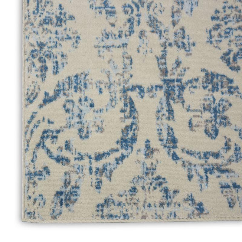 Nourison Jubilant Farmhouse Vintage Damask Area Rug