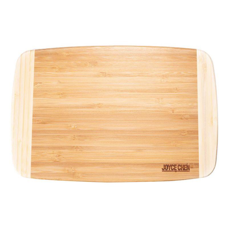 JOYCE CHEN Joyce Chen Large Burnished Bamboo Cutting Board, 10X15-Inch