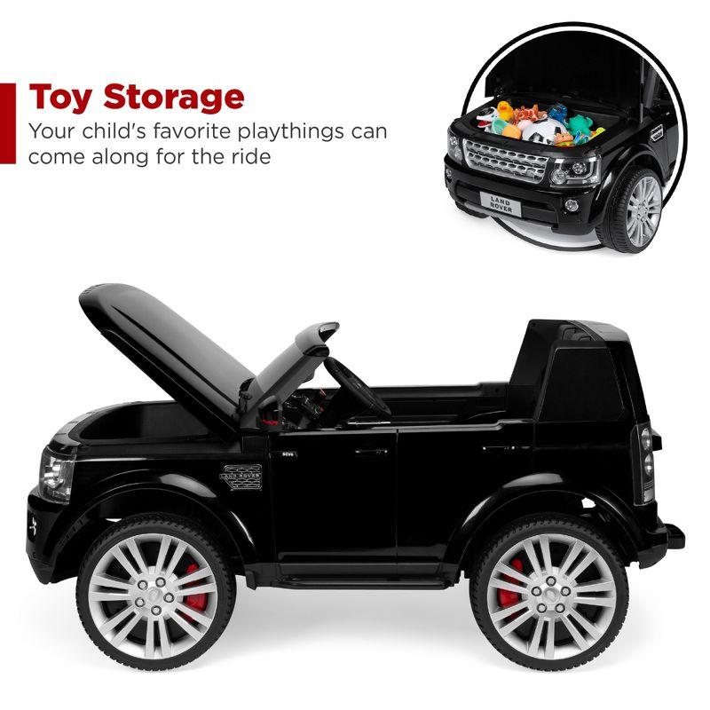 Best Choice Products 12V 3.7 MPH 2-Seater Licensed Land Rover Ride On Car Toy w/ Parent Remote Control