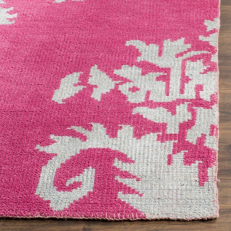 Stone Wash STW235 Hand Knotted Area Rug - Fuchsia - 8'x10' - Safavieh.