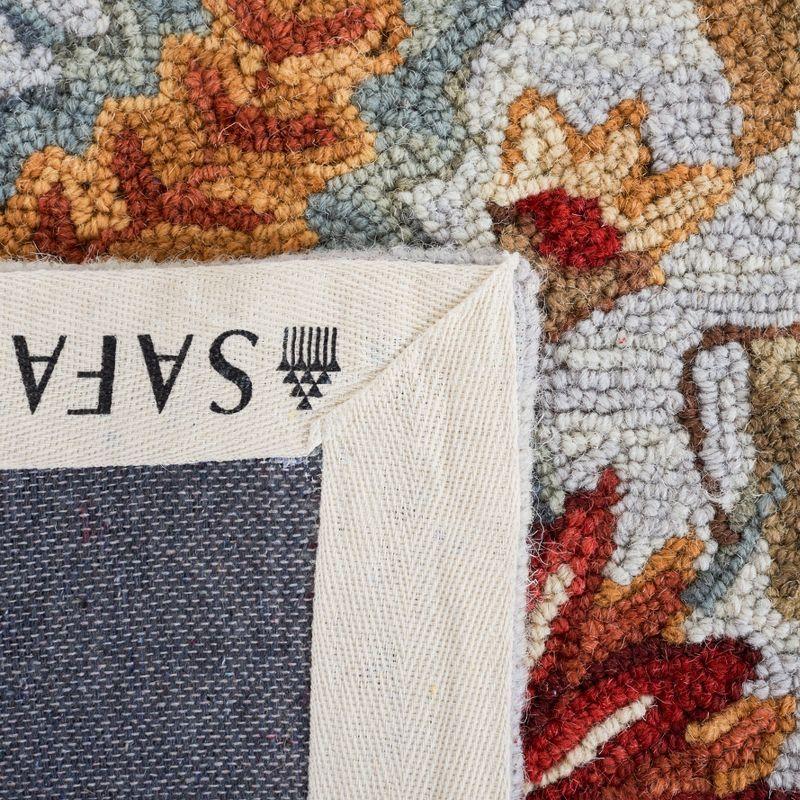 Chelsea HK141 Handmade Runner Rug - 2'6"x20' - Light Blue - Safavieh