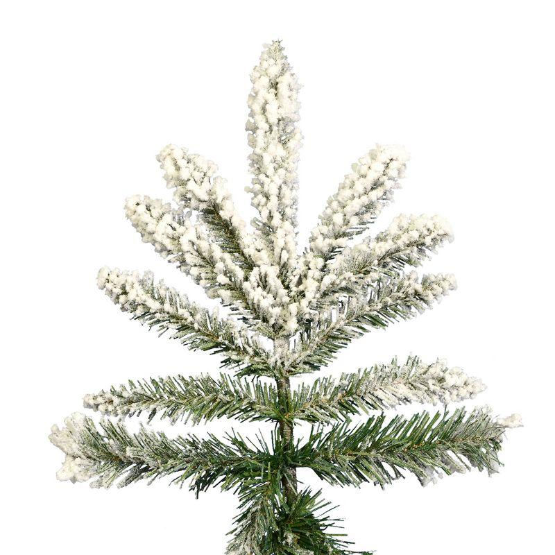 Vickerman Flocked Utica Fir Artificial Christmas Tree