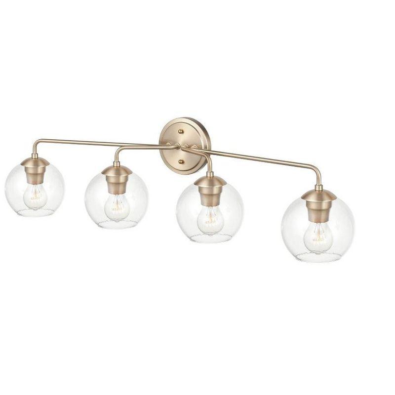 Millennium Lighting 4 - Light Vanity in  Modern Gold