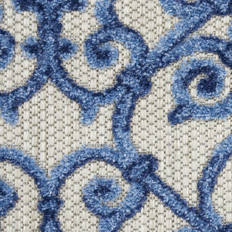 Lark Manor™ Rectangle Isalia 3'6" x 5'6" Area Rug in Blue/Gray