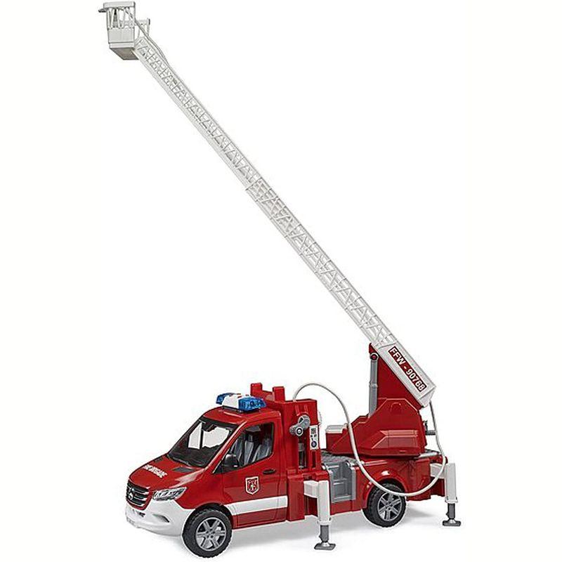 Bruder MB Sprinter Fire Engine w Ladder Water Pump & L/Smodule
