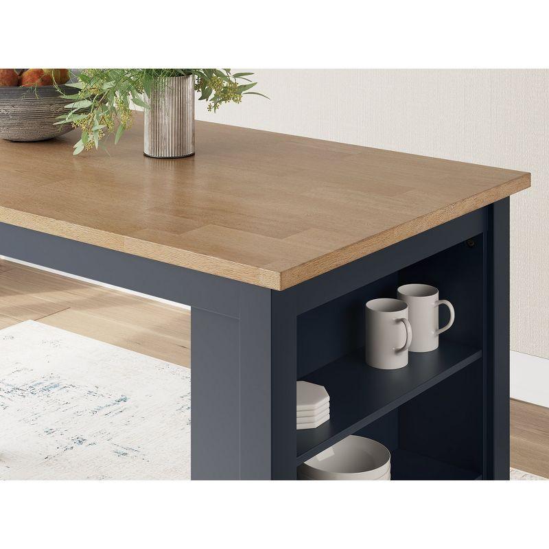 Signature Design by Ashley Gesthaven Counter Height Dining Table with Butcher Block Top