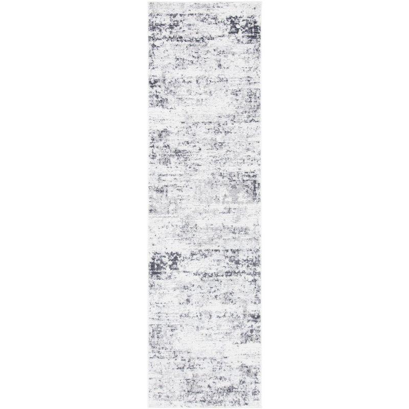 Amelia ALA700 Power Loomed Runner Rug - Ivory/Grey - 2'2"x6' - Safavieh.