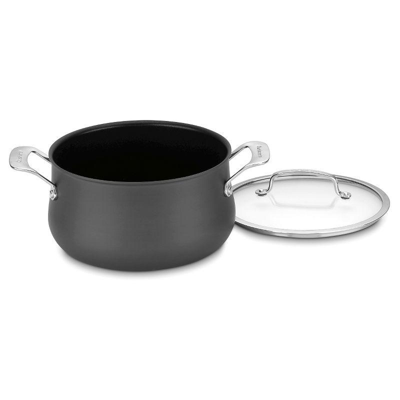 Cuisinart 5-Quart Black Aluminum Non-Stick Dutch Oven