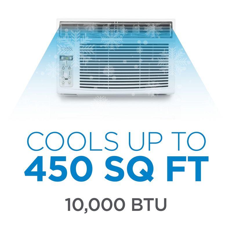 Commercial Cool 10000 BTU Window Air Conditioner with Remote Included