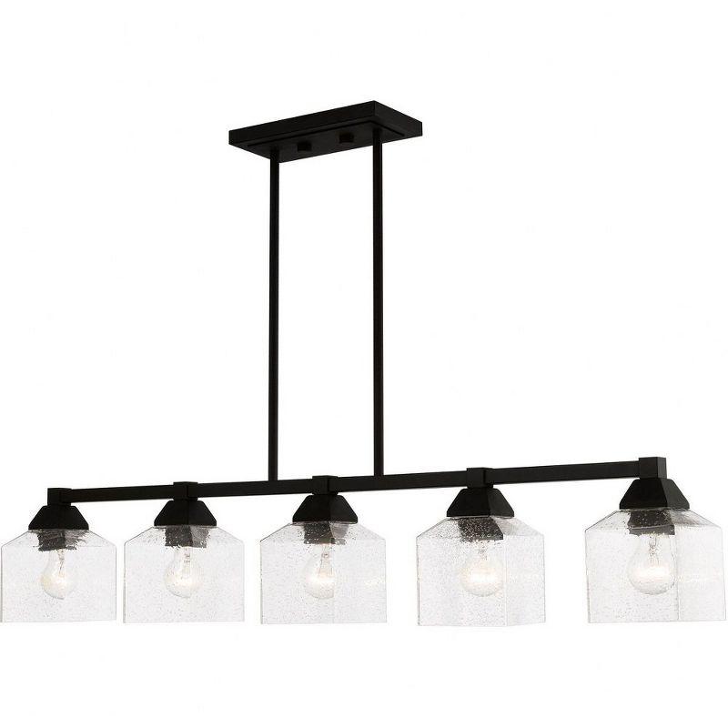 Livex Lighting Aragon 5 - Light Chandelier in  Black