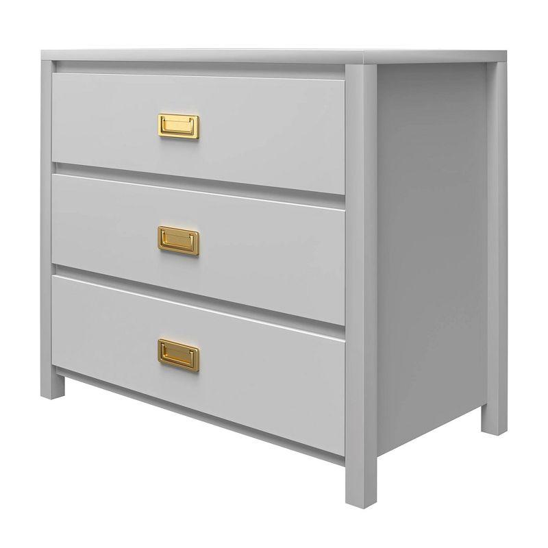 Little Seeds Monarch Hill Haven 3-Drawer Dresser - Dove Gray