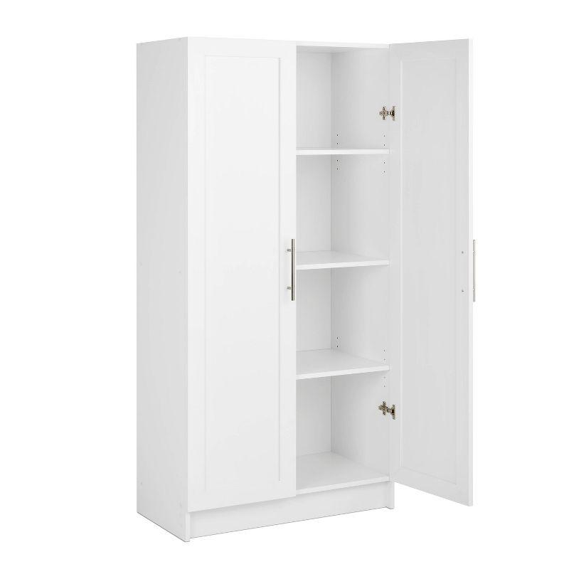 Prepac Elite 3 Shelf Accent Cabinet with Panel Doors