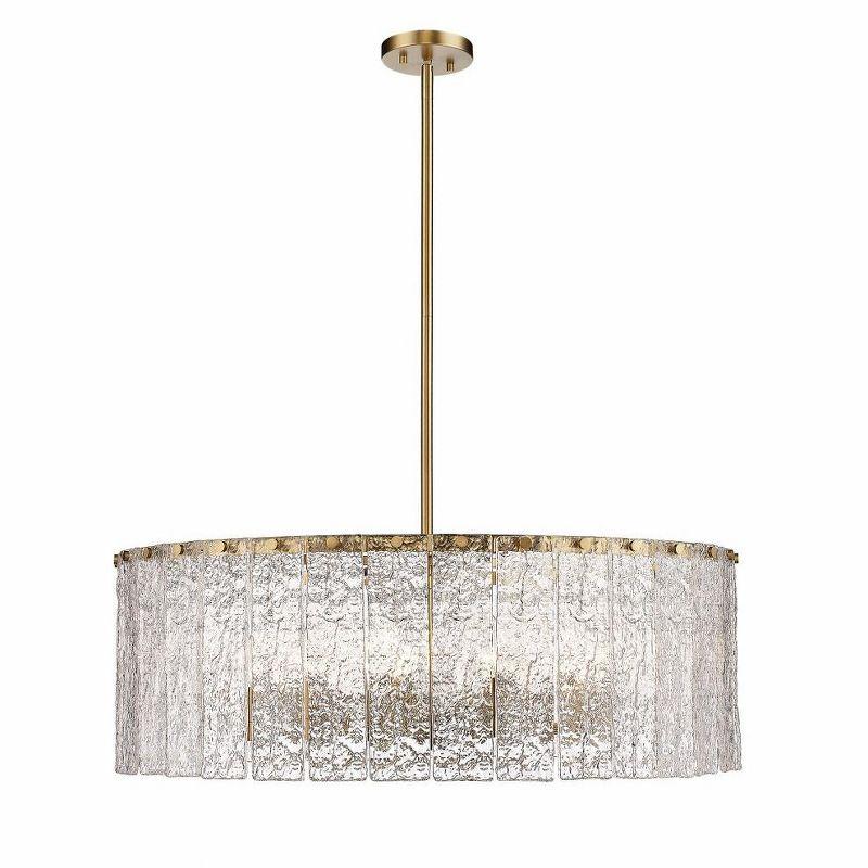 Z-Lite Glacier 12 - Light Chandelier in  Modern Gold