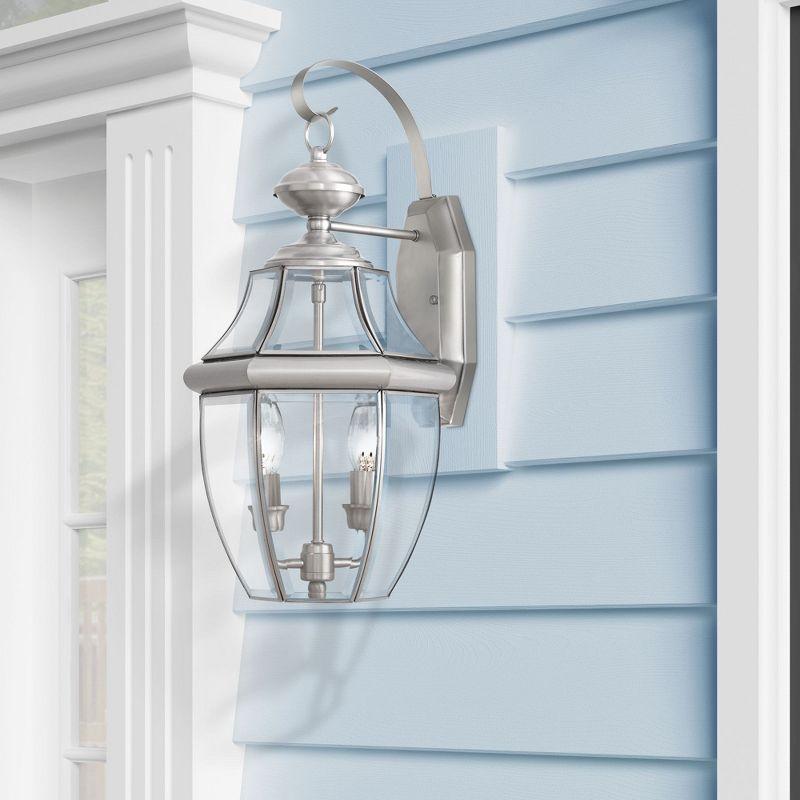 Livex Lighting Monterey 2 - Light Wall Light in  Brushed Nickel