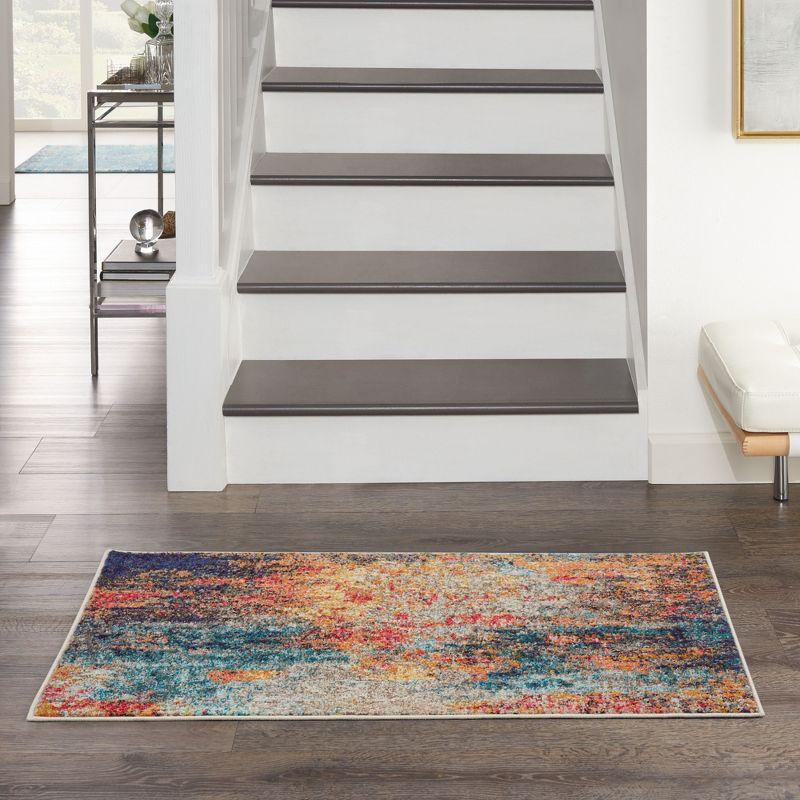 Nourison Celestial Abstract Darkness Indoor Area Rug