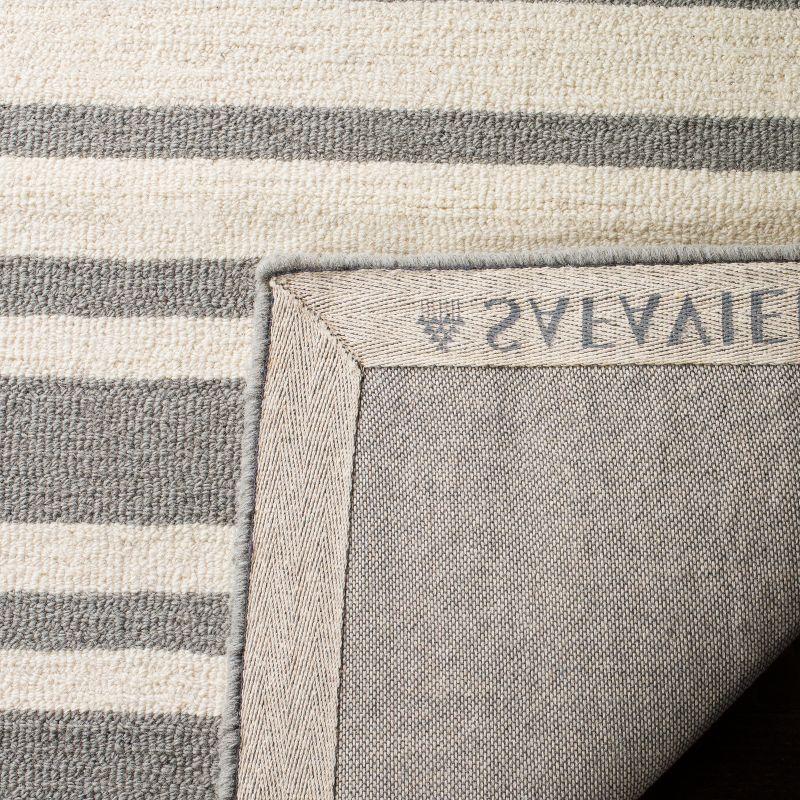 Safavieh Kids Barcode SFK917 Hand Tufted Indoor Accent Rug - Grey/Multi - 4'x6' - Safavieh
