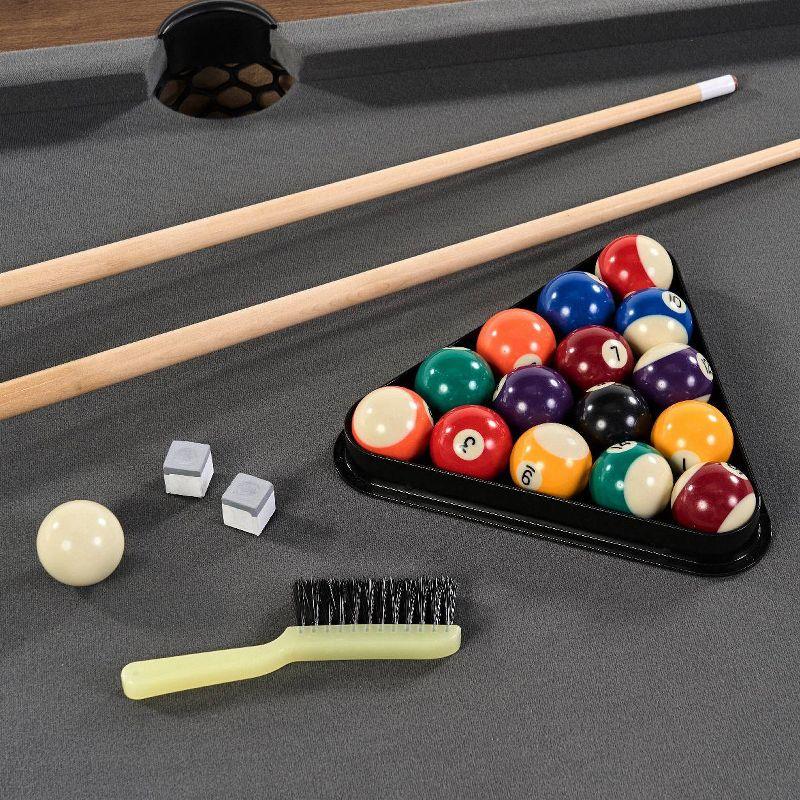 Barrington Billiards 5.5' Urban Drop Pocket Table with Pool Ball and Cue Stick Set