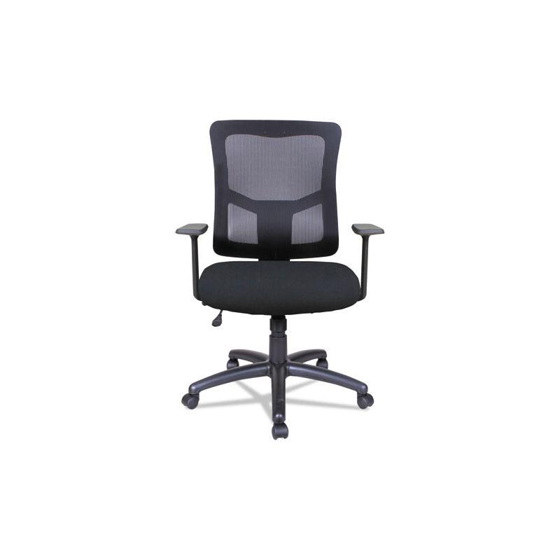 Black Mesh Executive Swivel Office Chair with Fixed Arms