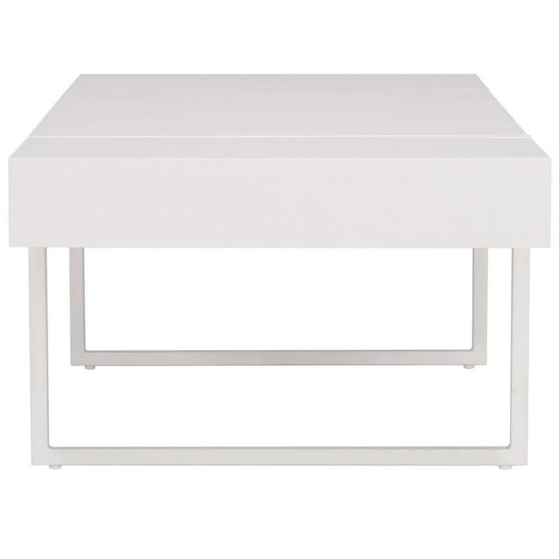 Tristan Coffee Table - White - Safavieh