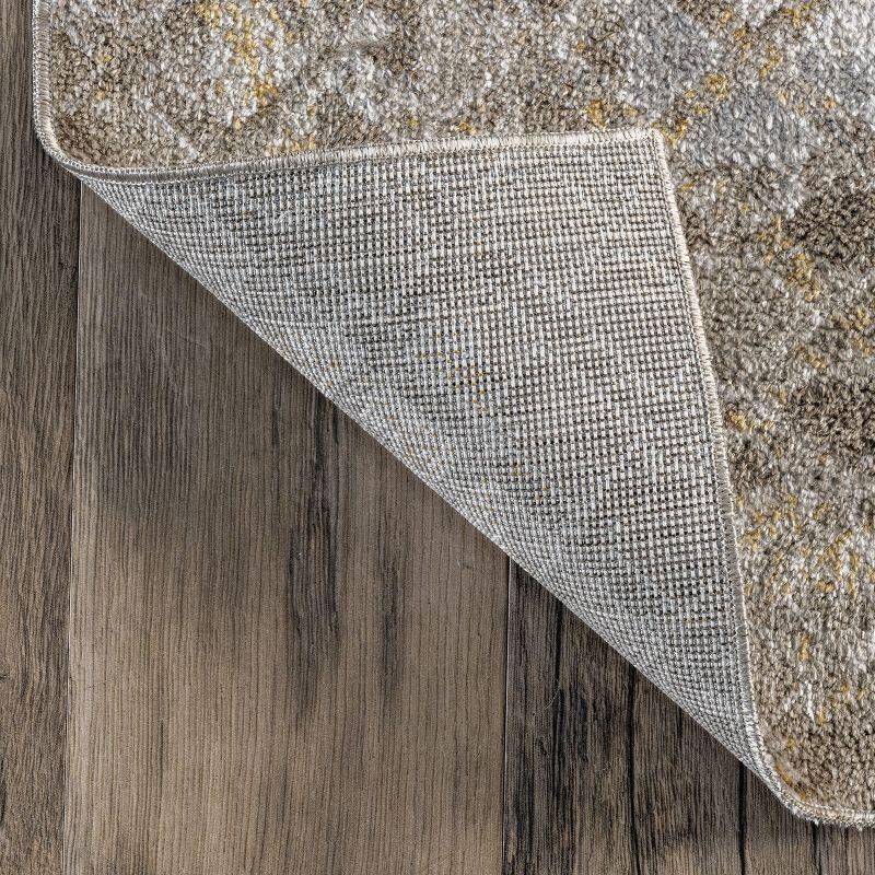 nuLOOM Carley Machine Washable Geometric Area Rug