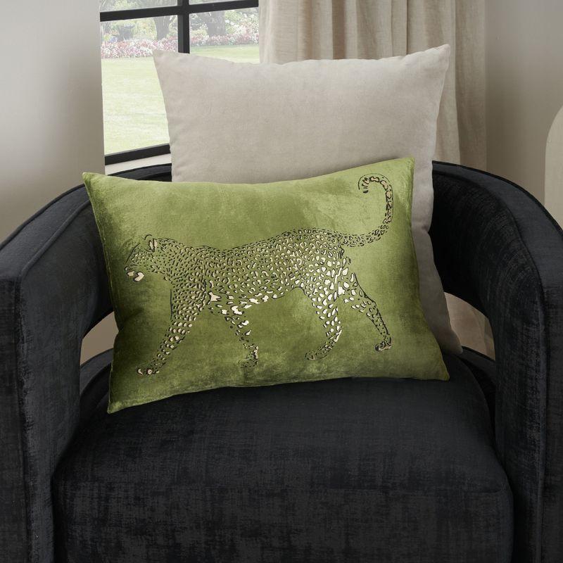 Mina Victory Sofia Sequins 58% Viscose 42% Cotton Throw Pillow (Set of 2)