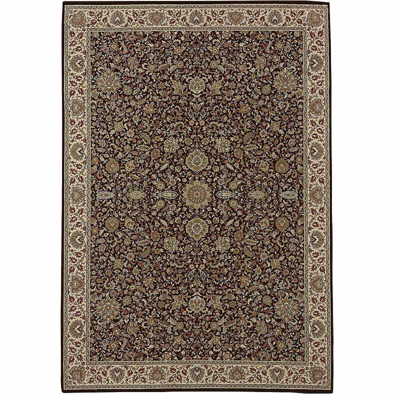 Oriental Weavers Ariana 2' x 3' Machine Woven Rug in Brown