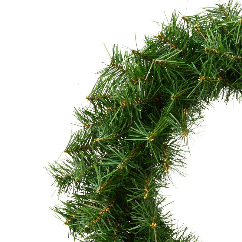 Vickerman Artificial Canadian Pine Wreath Unlit