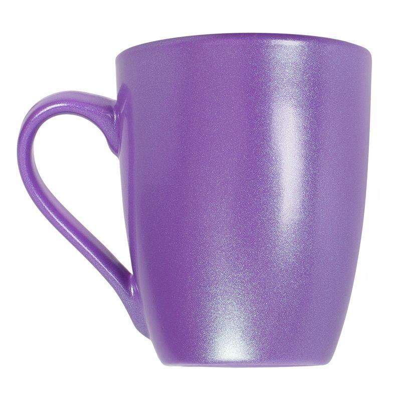 Passion Purple Ceramic Dear Mom Coffee Mug with Handle