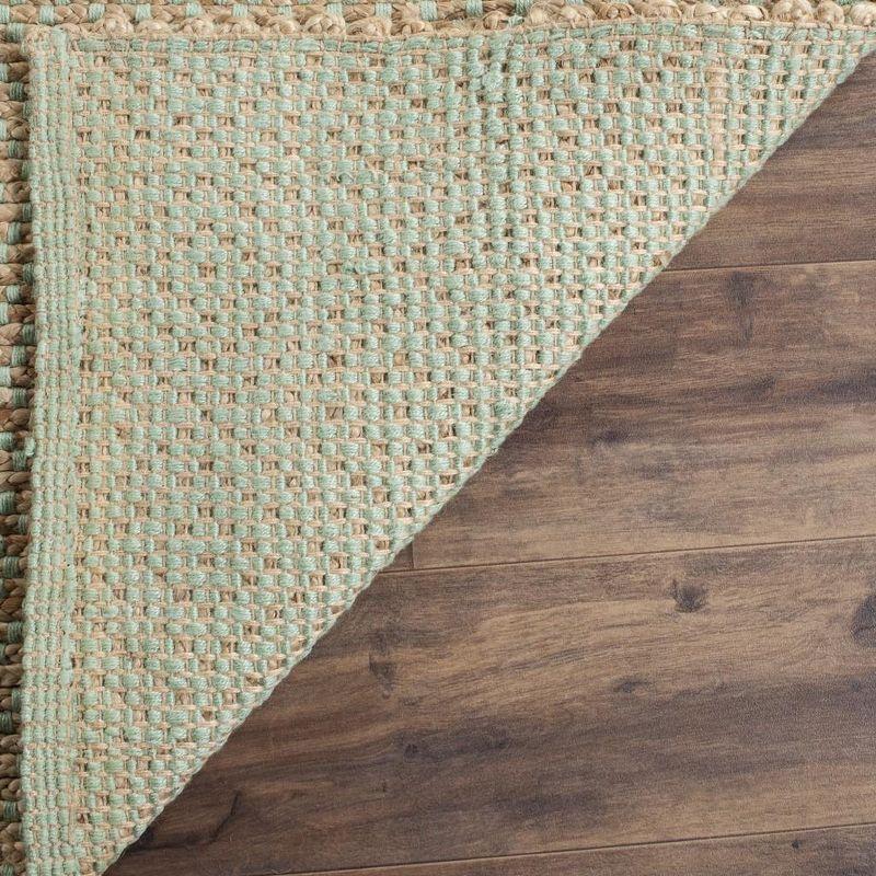 Handmade Multicolor Cotton and Jute Area Rug, 2'6" x 4'