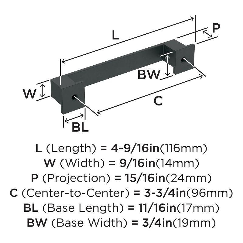 Appoint 3 3/4" Center To Center Bar Pull