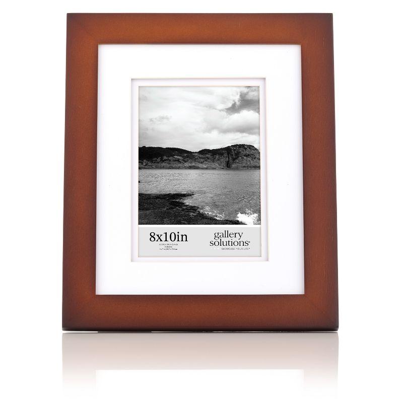 Gallery Solutions Flat Tabletop Wall Frame with Double Mat Image