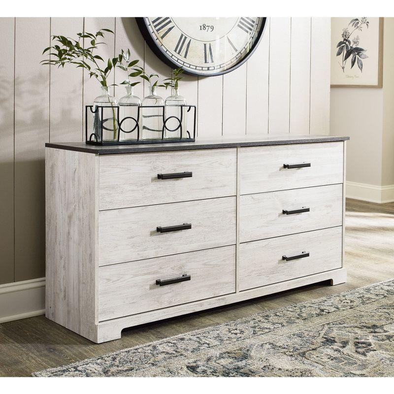Sand & Stable™ Carnforth 52.72'' W 6 - Drawer Dresser