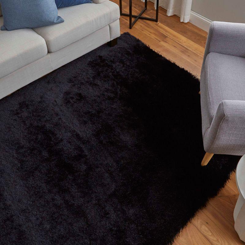 Indochine Modern Solid Area Rug