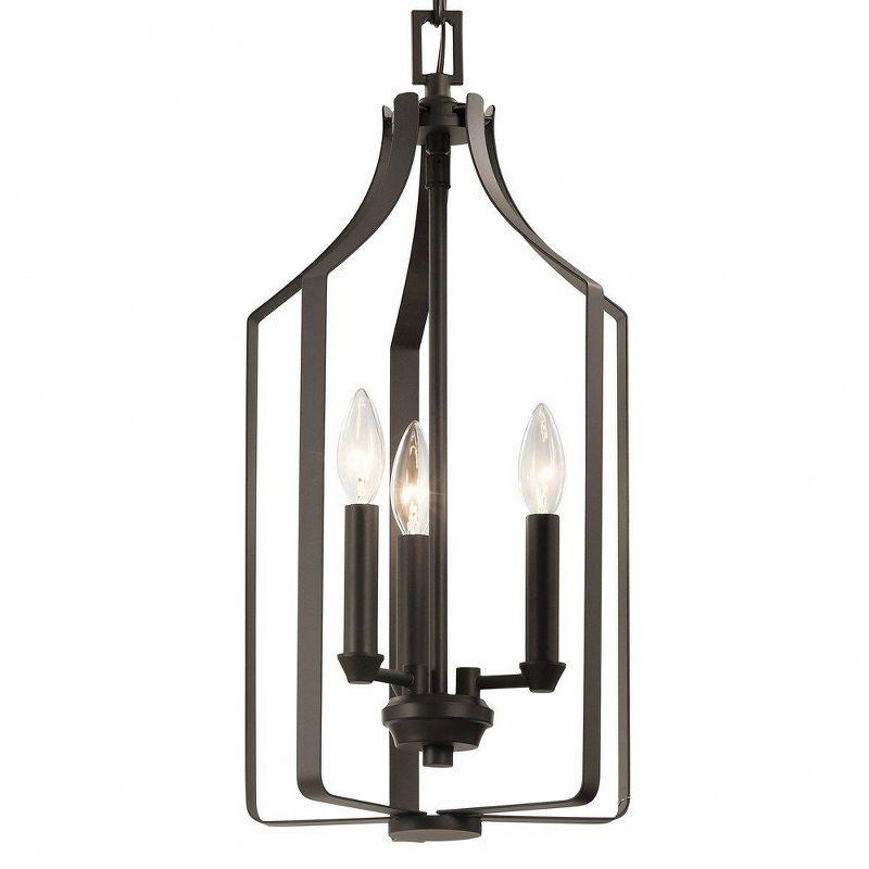 Morrigan 21" 3 Light Foyer Pendant Brushed Nickel