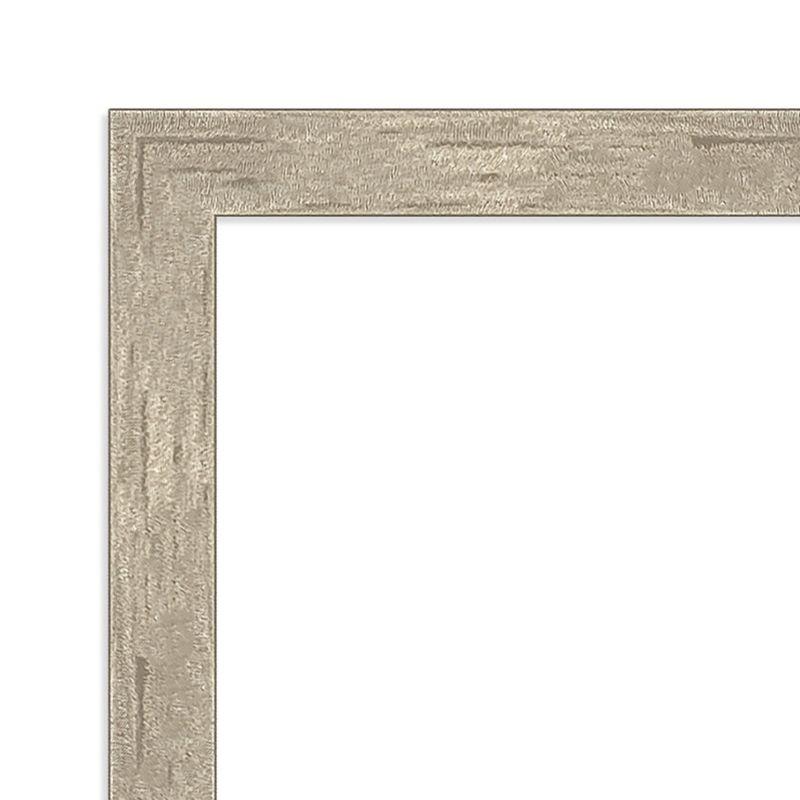 Distressed Silver Wood Modern Wall Picture Frame