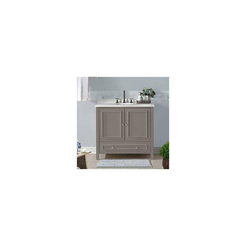 Williamsburg 36"W Transitional Style Vanity Cabinet With Soft Close Doors And Drawers