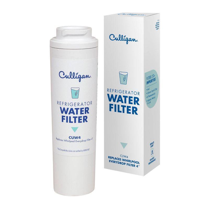 Culligan CUW4 White Refrigerator Water Filter Replacement