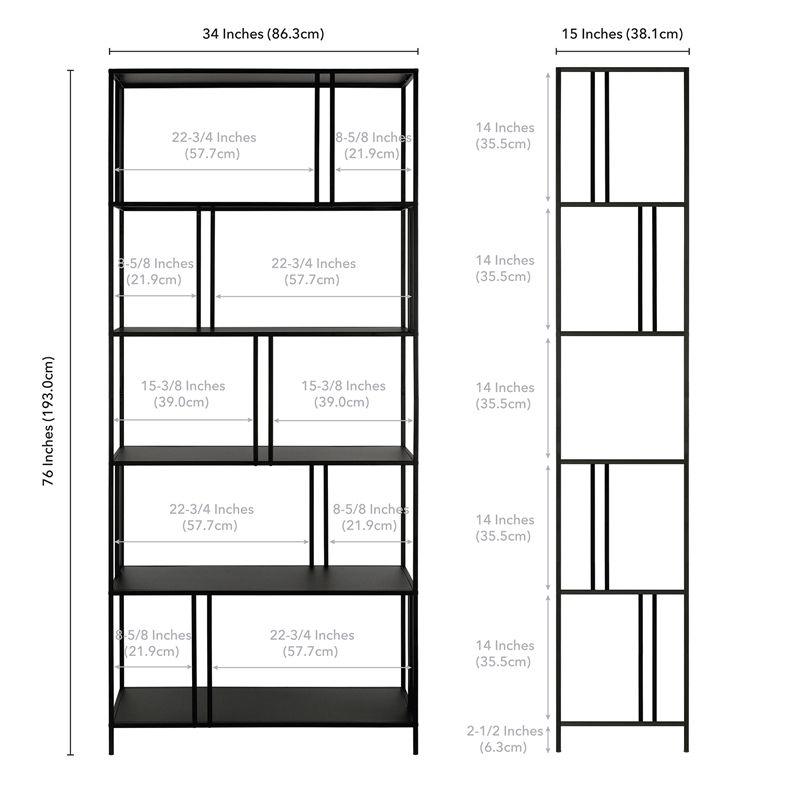 Knight Standard Etagere Bookcase