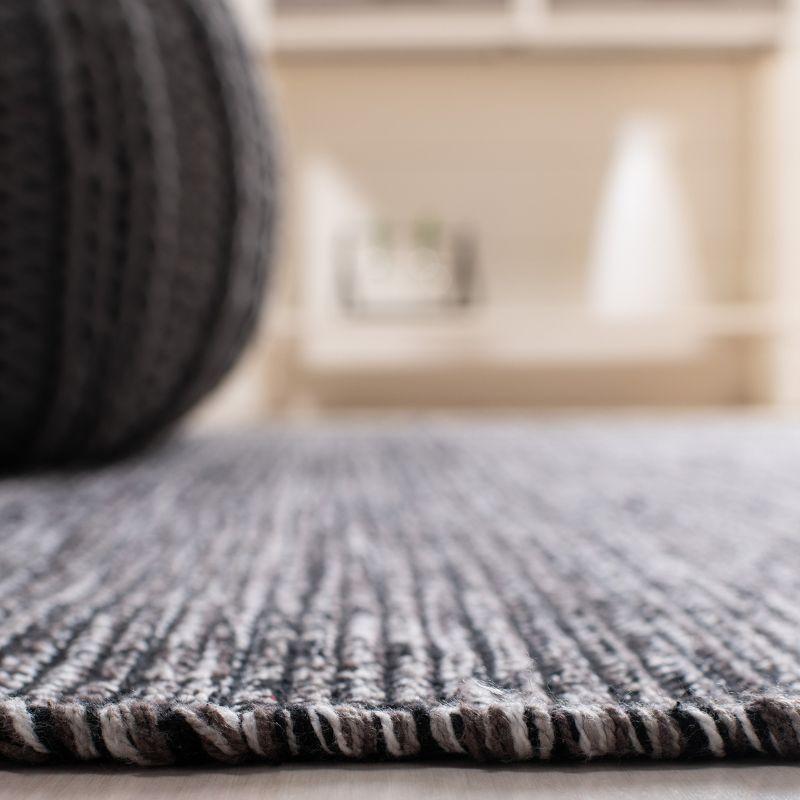 Montauk MTK620 Hand Woven Area Rug - Charcoal/Black - 3'x5' - Safavieh.