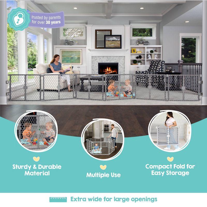 Regalo 2-in-1 Play Yard and Baby Gate