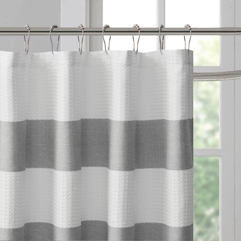 Striped Single Shower Curtain