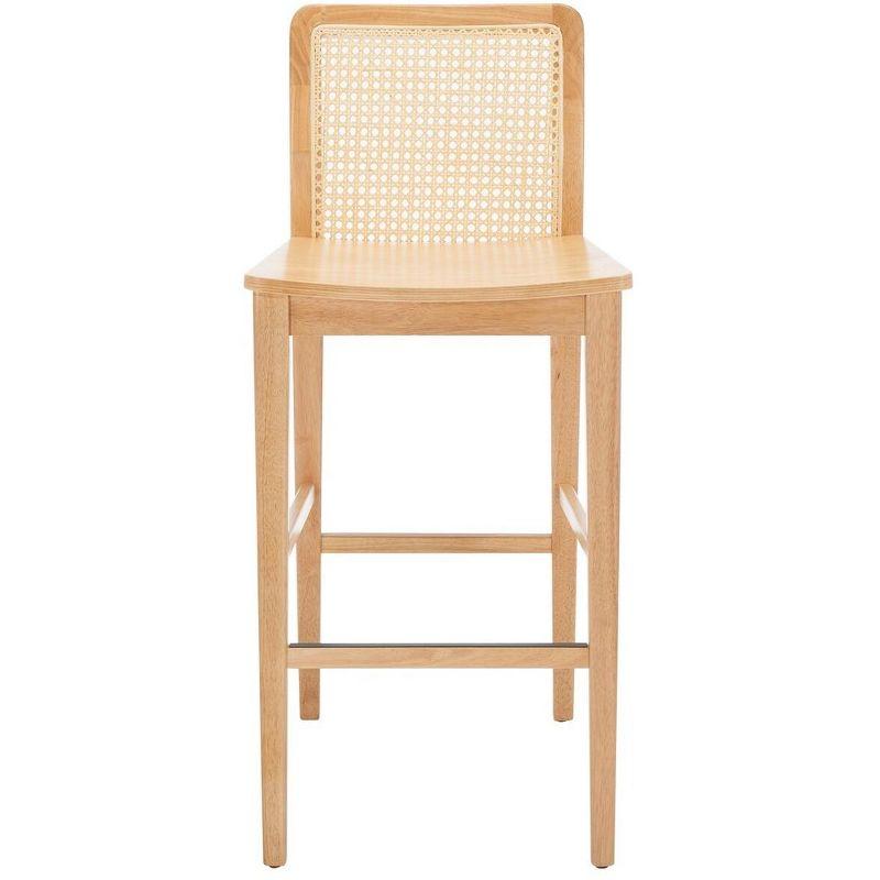 Benicio Rattan Bar Stool (Set Of 2)  - Safavieh