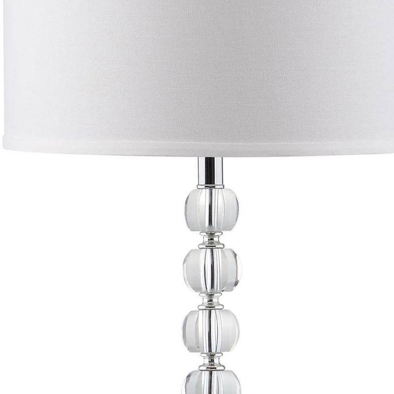 Vendome Floor Lamp - Clear/Chrome - Safavieh