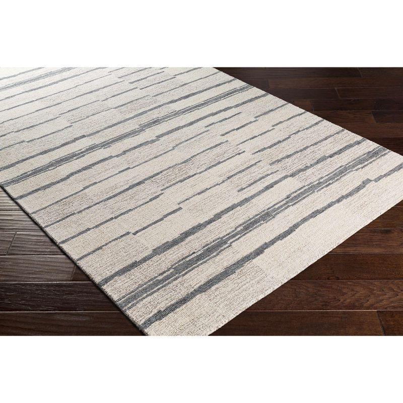Hauteloom Rectangle Area Rug   Taupe