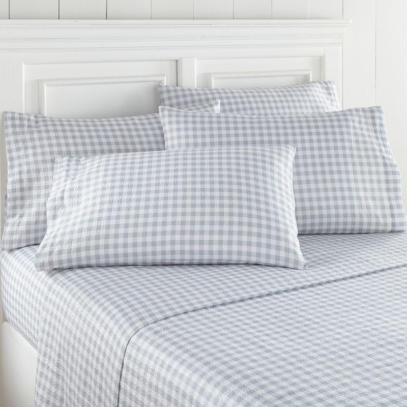 Shavel Home Products Seersucker Sheet Set