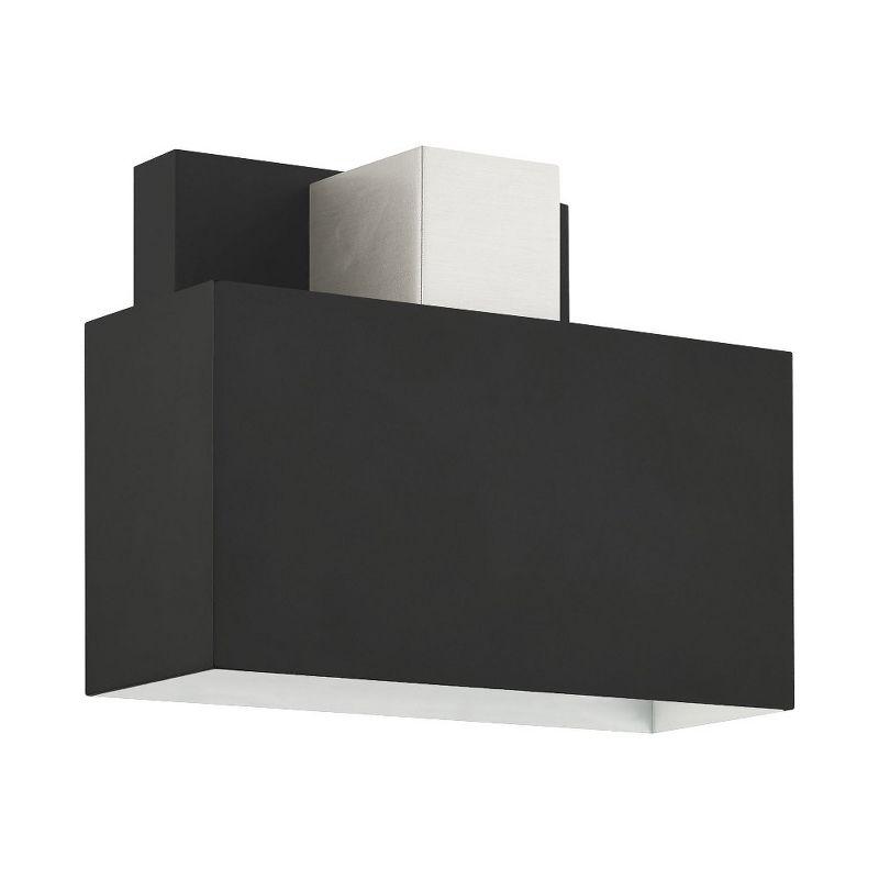 Livex Lighting Lynx 1 - Light Wall Light in  Black