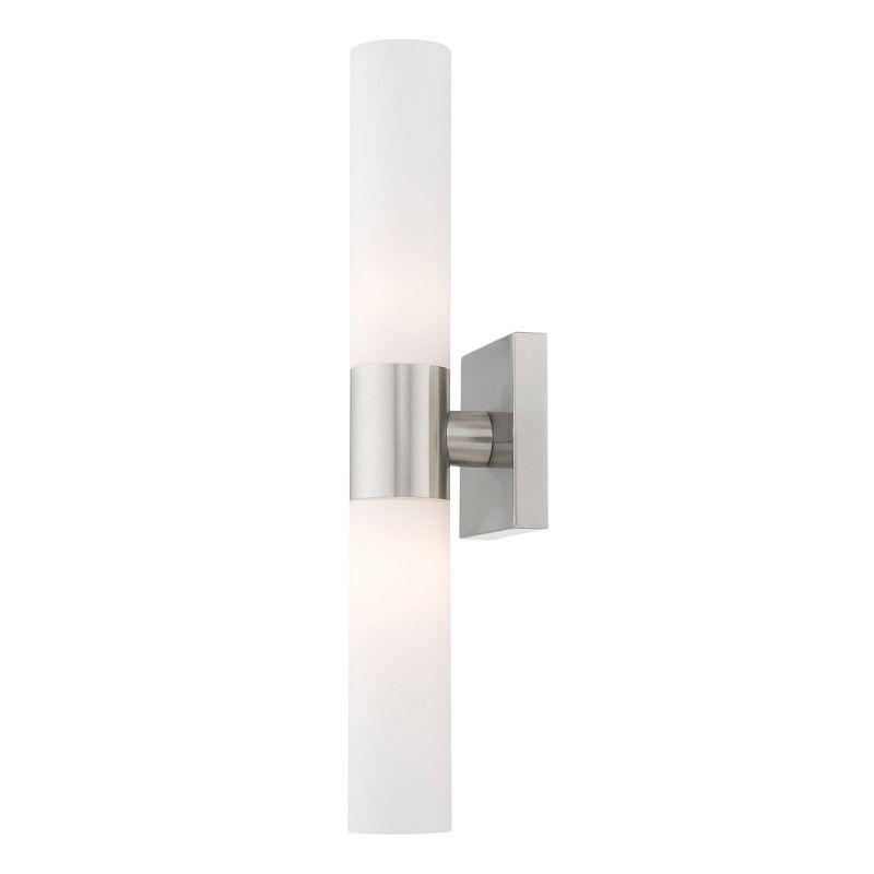 Livex Lighting Aero 2 - Light Vanity in  Brushed Nickel