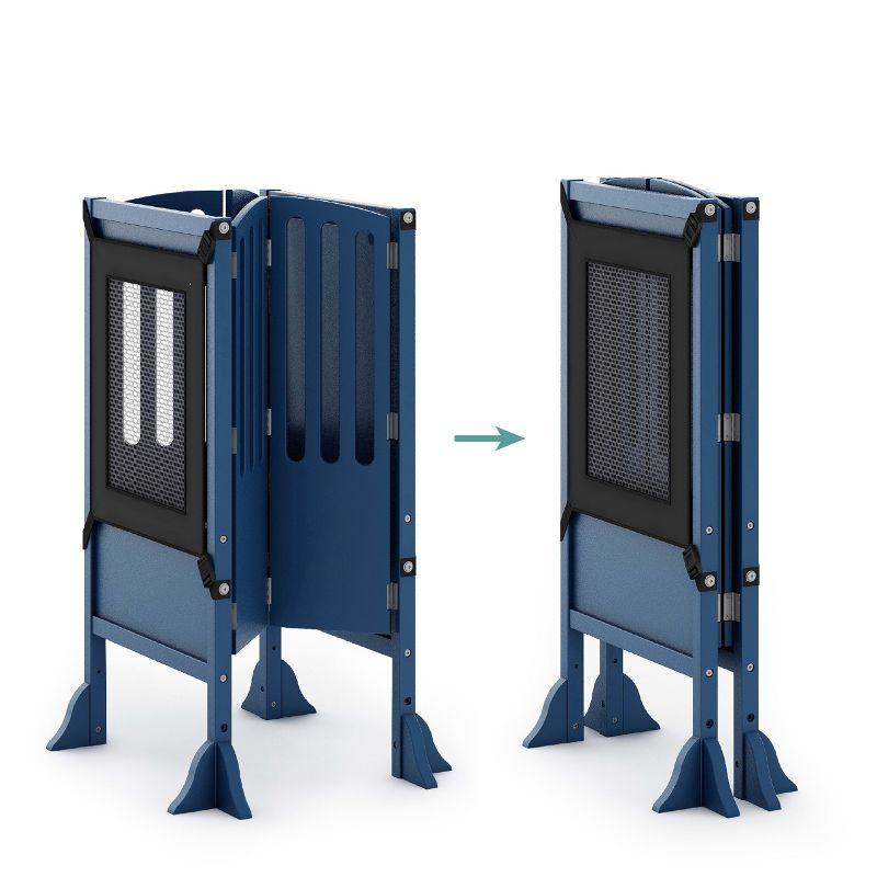 Guidecraft Contemporary Kitchen Helper Foldable Step Stool