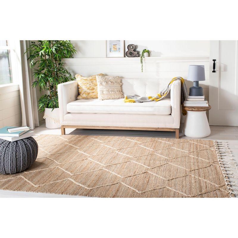 Eco-Friendly Hand-Knotted Sisal & Jute 6' x 9' Area Rug